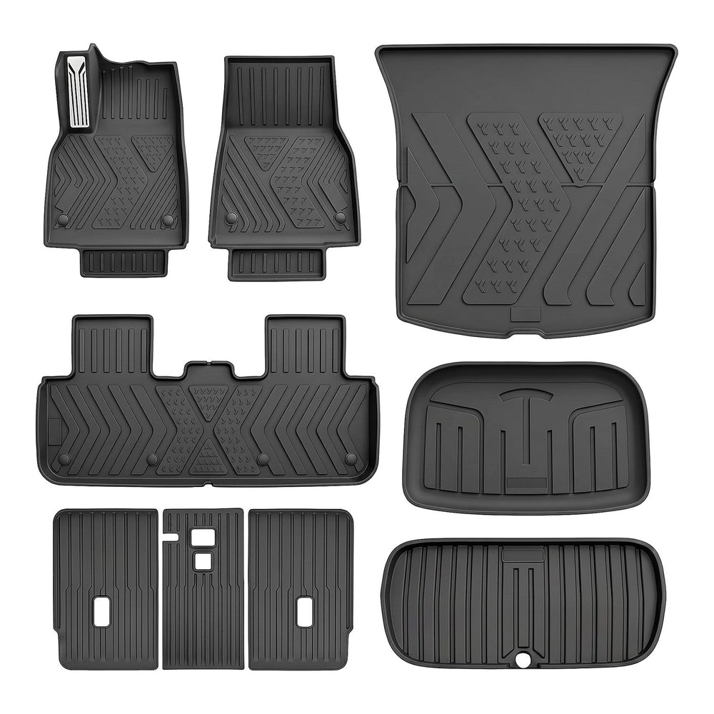Everything included in the MoldedFit 9-piece set for the Tesla Model Y Juniper