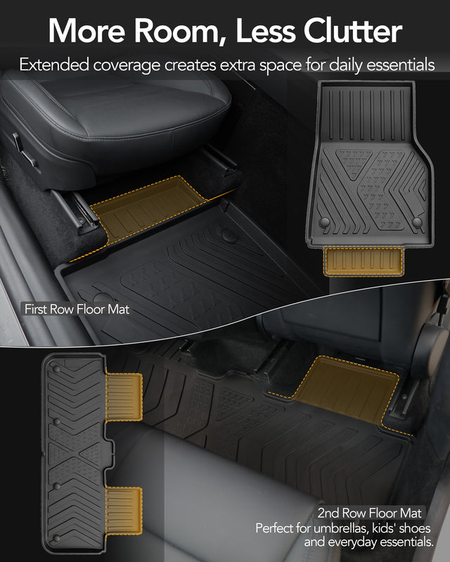 SUPER LINER PrecisionFit™ Tesla Model Y Floor Mats - The Ultimate Interior Protection System