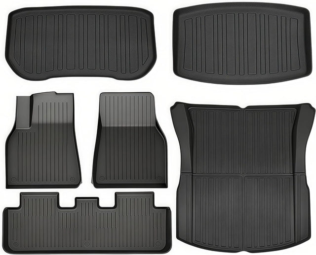 2024- 2026 Tesla Model 3 Floor Mats - CabinProtect™ Essential Kit