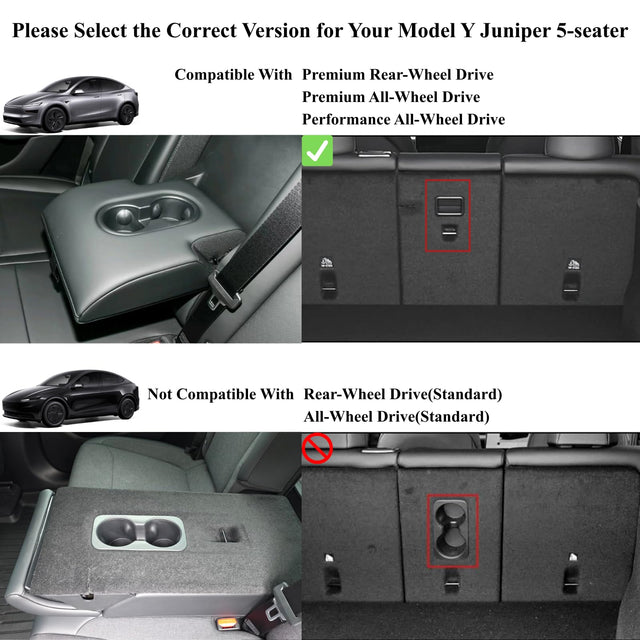SUPER LINER Tesla New Model Y Juniper Floor Mats 2025-2026 &Seatbacks 9 PCS | Cargo Liners, Raised and Extended Edges &Expanded Storage |Pet & Child-Friendly Model Y Juniper Accessories(Not for Standard)
