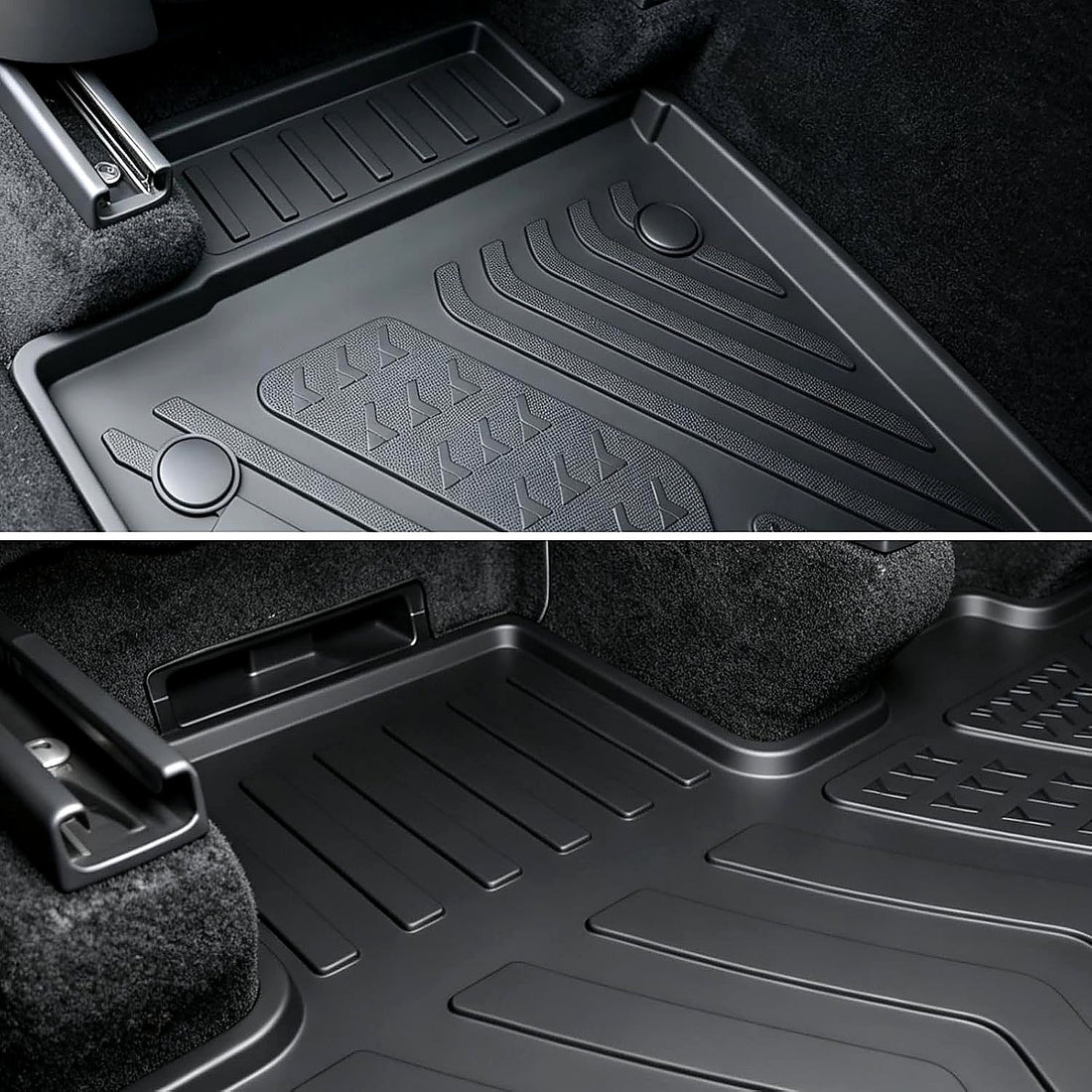 MoldedFit floor liner raised edges and molded coverage detail