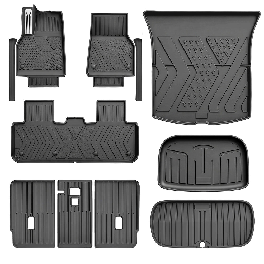Everything included in the MoldedFit 11-piece set for the Tesla Model Y Juniper