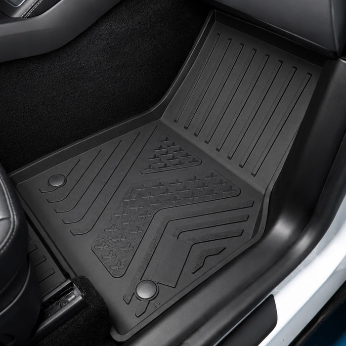 MoldedFit™ 4-Piece Floor & Trunk Set — Tesla Model Y Floor Mats (Fits All 5-Seat Trims)