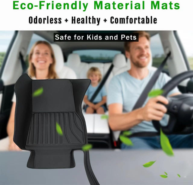 Tesla Model 3 Soft Floor Mats (2024–2026) — CabinProtect™ Pro Kit