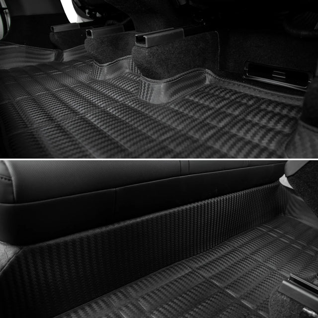 Tesla Model Y Juniper Soft Floor Mats (2025–2026) — CabinProtect™ Soft Series Full-Coverage System