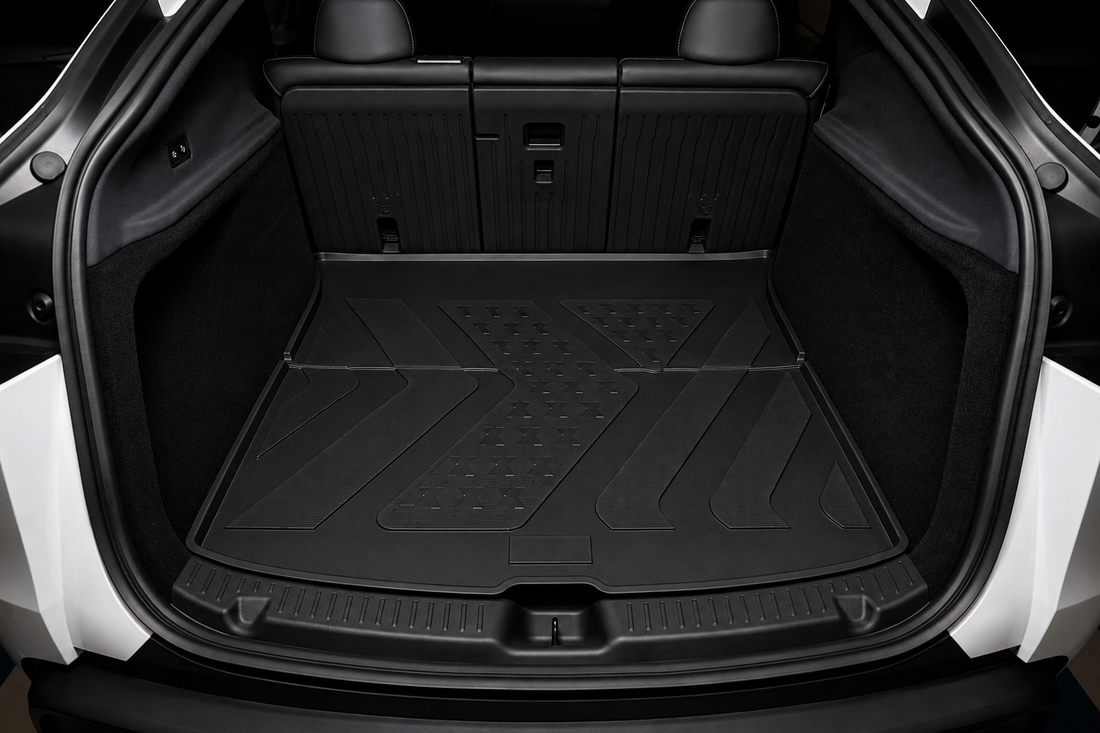 MoldedFit™ 7-Piece Set with Seat Back Protectors — Tesla Model Y Floor Mats