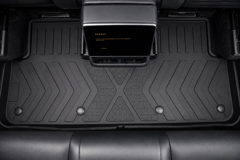 MoldedFit™ 4-Piece Floor & Trunk Set — Tesla Model Y Floor Mats (Fits All 5-Seat Trims)