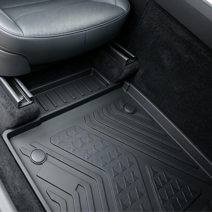 MoldedFit™ 3-Piece Floor Set — Tesla Model Y Floor Mats (Fits All 5-Seat Trims)