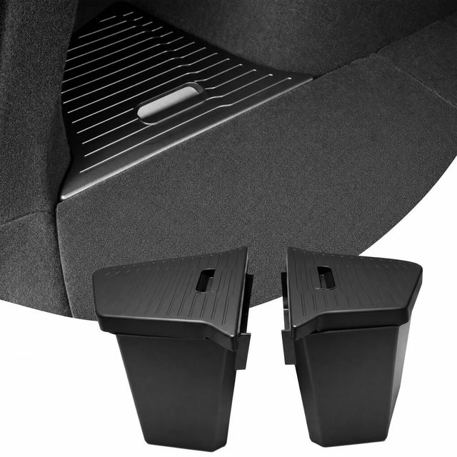 SUPER LINER 11PCS Floor Mats for 2025-2026 Tesla Model Y Juniper，11PCS | Custom Fit TPE Cargo Liner, Seat Back Protector, & Accessories , All Weather Pet & Child System (Only fit Premium)