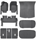 Tesla Model Y Juniper driver footwell with CabinProtect TPE floor liner installed